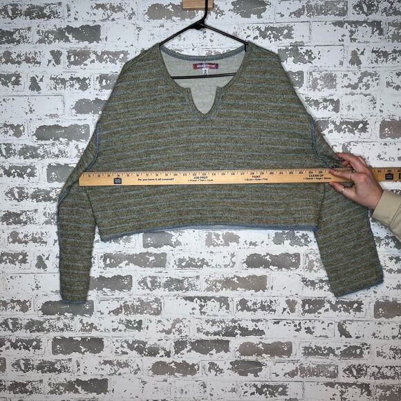 Urban outfitters | womens cropped stripped long sleeve - Picture 4 of 9